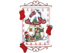 5702853495211 - Adventskalender Fliegenpilz 32 x 42 cm