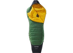 5703384083984 - Mumienschlafsack NORDISK Gormsson -2Â Curve Schlafsäcke Gr L 220 cm Reißverschluss links grün (artichoke green) Mumienschlafsäcke