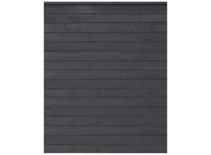 5703393712721 - PLUS Klink Profilzaun Holz BxH 1740 x 2030 mm schwarz kaiserkraft