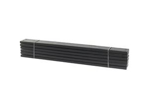 5703393716200 - Planken PIPE 120 cm - 6 Stck schwarz