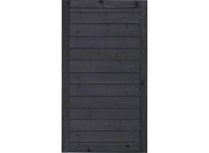 5703393728920 - Einzeltor Klink 100 x 163 cm schwarz Planken 27 07 x 14 x 177 cm