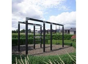 5703393740571 - Plus Outdoor Fitness Modell 3 138 x 220 x 380 cm schwarz