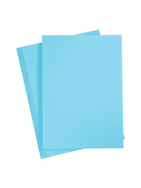 5703550121694 - Colored Cardboard Sky Blue A4 20 sheets