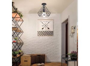 5704142151006 - Retro Hängeleuchte Silber Pendelleuchte Lampenschirm aus Stoff Skandinavisch Kronleuchter für Café Küche Bar 2 Stücke