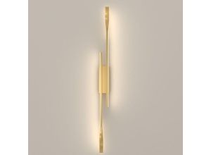 5704142155875 - Wottes - Innen Wandleuchte Modern Wandlampe Golden Kreative Deckenleuchte für Korridor Warmweißes Licht