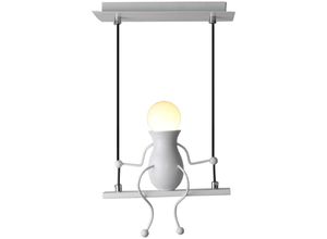 5704142172117 - Wottes - Kreative Humanoide Wandleuchte Eisenkunst Dekorativer Minimalistische Modern Cartoon Wandlampe