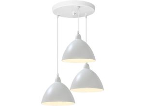 5704142172575 - Modern Minimalistische Pendelleuchte Industriellen Stil Dekoration Kreativer Hängelampe 3 Lichter