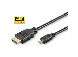 5704174225959 - Microconnect - HDM19191V20D HDMI-Kabel 1 m hdmi Typ d (Micro) hdmi Typ a (Standard) Schwarz