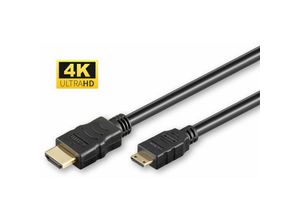 5704174226031 - HDM19192V20C HDMI-Kabel 2 m HDMI Typ A (Standard) HDMI Typ C (Mini) Schwarz