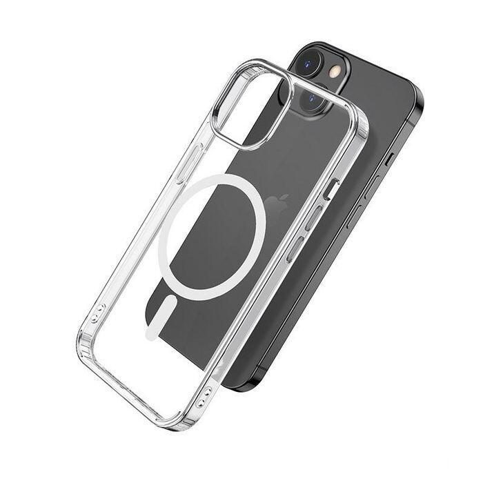 5704174529743 - Berlin Magnetic Hybrid Case für das iPhone 13 - Clear