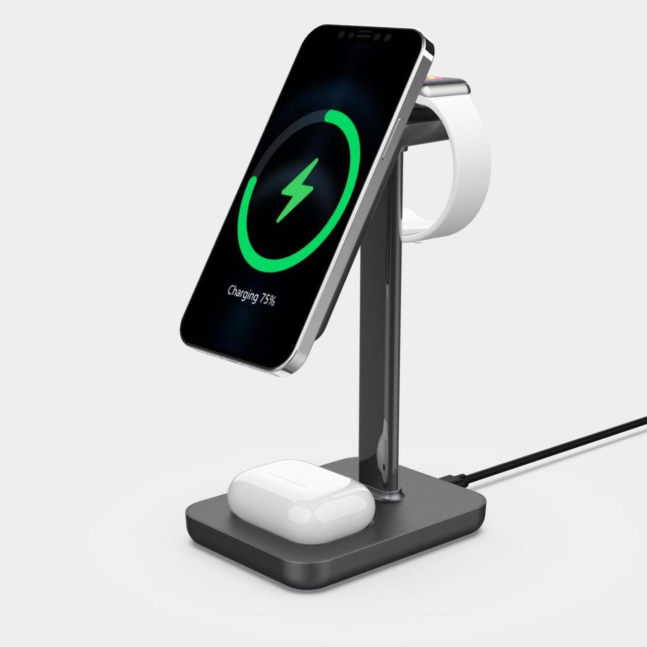 5704174799610 - 3in1 Magnetic Wireless Desktop Charger