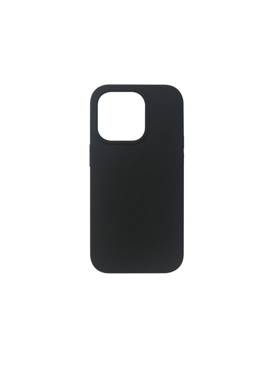 5704174859802 - Madrid Silk-touch Silikon Case für das iPhone 14 Pro - Black