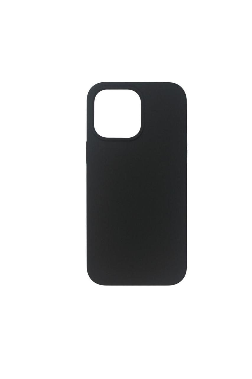 5704174859840 - Madrid Silk-touch Silikon Case für das iPhone 14 Pro Max - Black