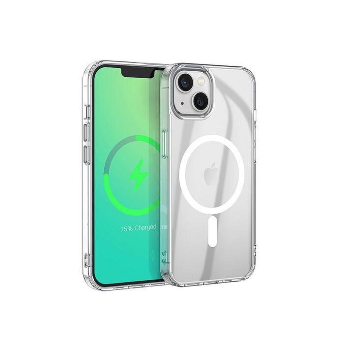 5704174859864 - Berlin Magnetic Hybrid Case für das iPhone 14 - Clear