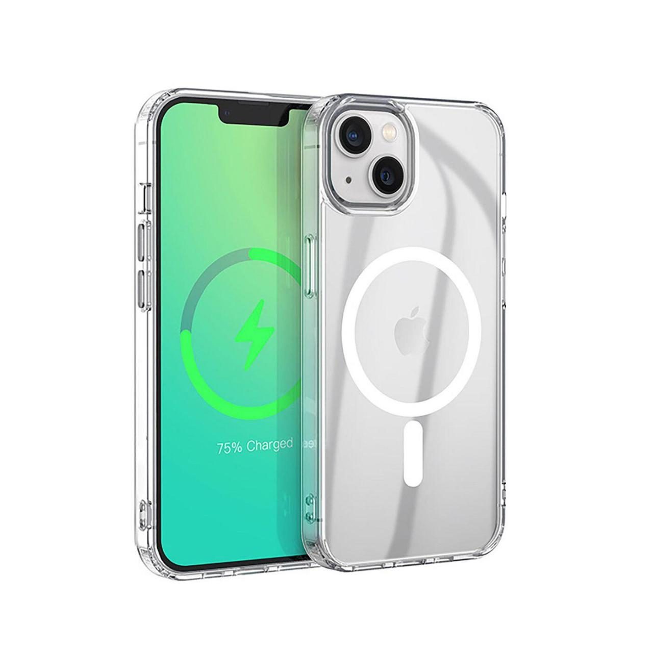 5704174859901 - Berlin Magnetic Hybrid Case für das iPhone 14 Plus - Clear