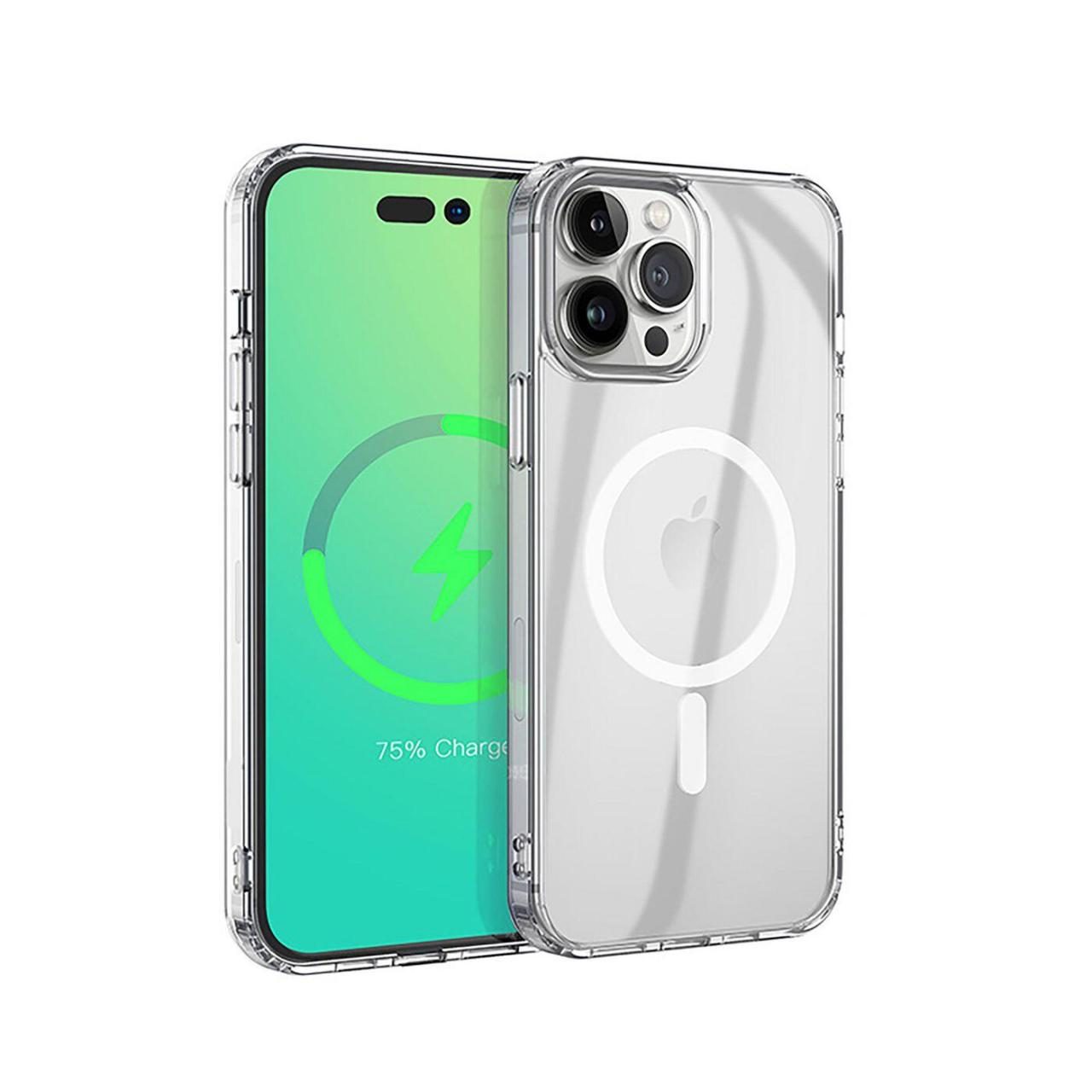 5704174859925 - Berlin Magnetic Hybrid Case für das iPhone 14 Pro Max - Clear