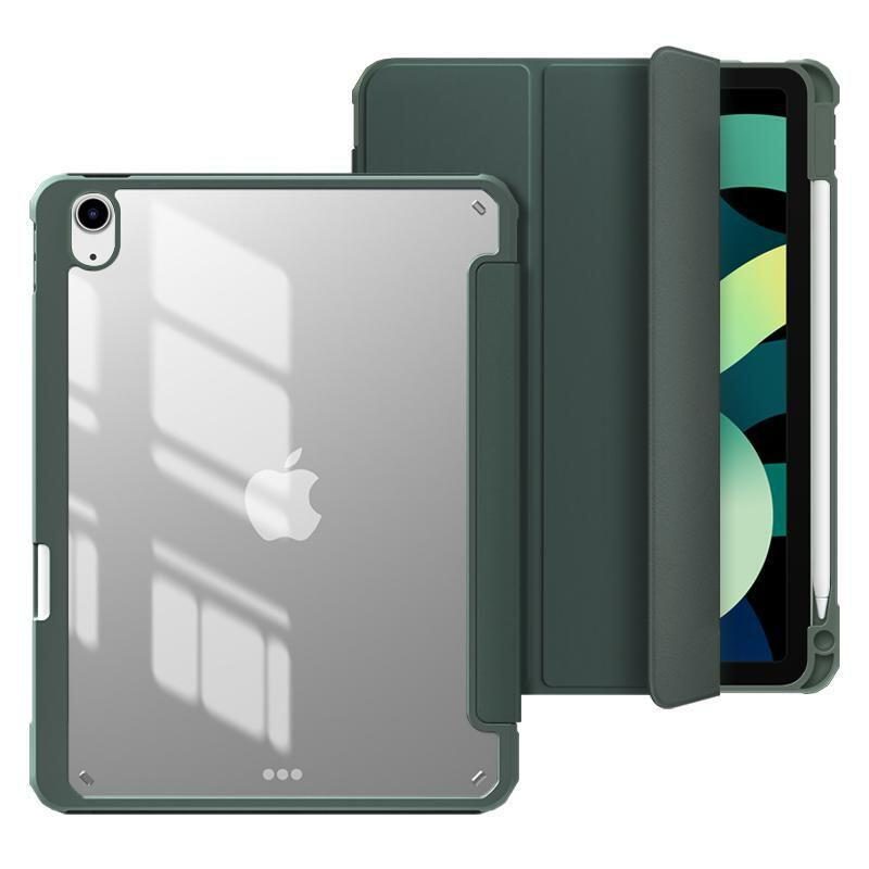 5704174963455 - New York Pencil-Case für das iPad 10 Generation 109 - Dark Green Clear (Bulk)