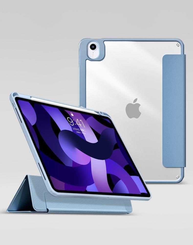 5704174963998 - Boston Flip-Hülle für das Apple iPad Air der 4 & 5 Generation 109 - Sky Blue (Bulk)