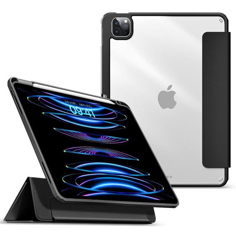 5704174976141 - Boston Flip-Hülle für das Apple iPad Pro der 5 Generation 129 - Black (Bulk)