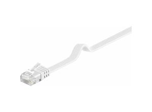 5704327230625 - Cat6 utp UltraFlat Kabel - 1m 1m Farbe White - Netzwerkkabel (1m Farbe Weiß) - Microconnect