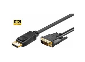 5704327577249 - DP-DVI-MM-100 - Video-Kabeladapter (DisplayPort Stecker Stecker) - Microconnect