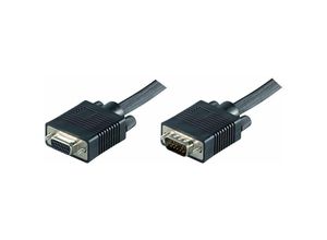 5704327707943 - Microconnect - MONGH3B 3m vga (D-Sub) vga (D-Sub) Schwarz vga Kabel - vga Kabel (3 m vga (D-Sub) vga (D-Sub) vga (D-Sub) Stecker Buchse Schwarz)