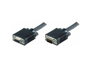 5704327707950 - Microconnect - MONGH5B 5m vga (D-Sub) vga (D-Sub) Schwarz vga Kabel - vga Kabel (5m vga (D-Sub) vga (D-Sub) Stecker Buchse Schwarz)