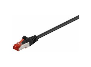 5704327713197 - Sstp CAT6 3 m 3 m Schwarzes Netzwerkkabel - Netzwerkkabel (3 m Schwarz Stecker Buchse Cat6) - Microconnect