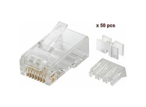 5704327842149 - Microconnect KON505-50 - Steckverbinder (RJ45 Transluzent 50 Stück)