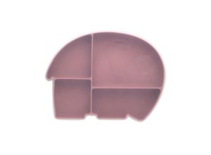 5704680061058 - Silikonteller ELEFANT in vintage rose