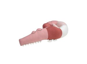 5704680063700 - Kissen Sleepy Croc in Rosa - (L)100 x (B)95 cm