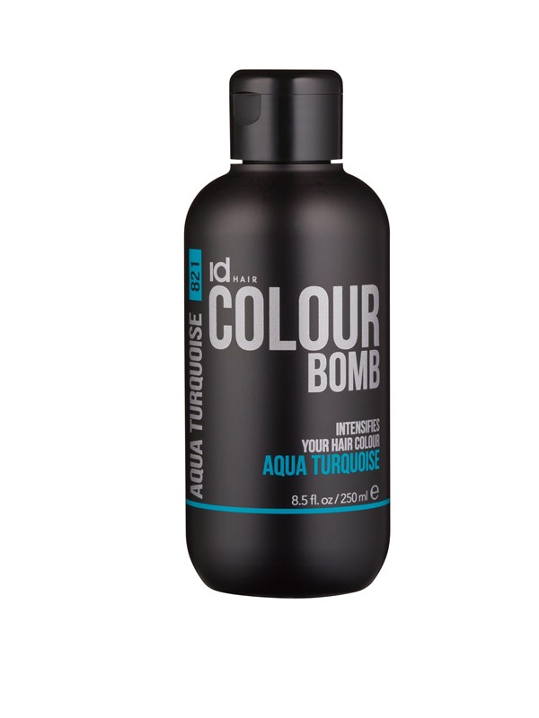 5704699873116 - ID Hair Haarpflege Coloration Colour Bomb Nr 821 Aqua Turquoise 250 ml