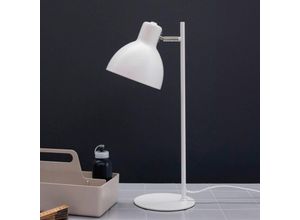 5704709071365 - Dyberg Larsen Tischlampe Skagen weiß Höhe 50 cm Metall