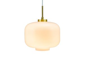 5704709081807 - Dyberg Larsen Lighting - Dyberglarsen arp Arp Dome Pendelleuchte Opal Messing 25cm