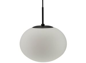 5704709081906 - Dyberg Larsen Lighting - Dyberglarsen Princess Globe Pendel-Deckenleuchte Opal schwarze Aufhängung