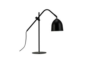 5704709090144 - Dyberg Larsen Lighting - Dyberglarsen Easton Task-Tischlampe - Schwarz schwarze Röhre