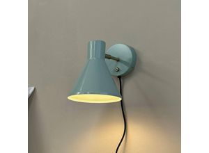 5704709093367 - Dyberg Larsen Wandlampe Sleep mintgrün Ø 15 cm Stahl