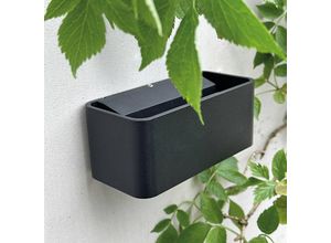 5704709093985 - Dyberg Larsen LED-Außen-Wandlampe Saturn schwarz 147 cm