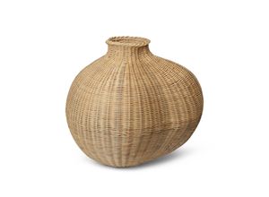 5704723318095 - Bodenvase Bola Rattan geflochten Höhe 50 cm