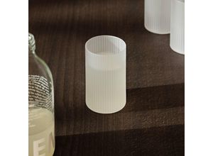 5704723323136 - Verrine Ripple weiß 140 ml Glas 4er-Set