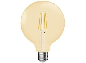 5704924000218 - NORDLUX LED-Globelampe FM E27 G95 54W A 2000K go kl Dim Filamentlampe dimmbar 330° AC 2080172758 - gold