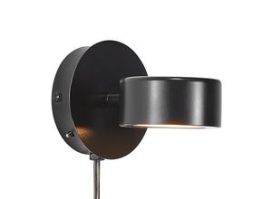 5704924001178 - Clyde Wandleuchte Schwarz Metall incl 4W led dimmbar mit eingebauter Moodmaker™-Funktion - Nordlux 5704924001178 - Clyde Wandleuchte Schwarz Metall incl 4W led dimmbar mit eingebauter Moodmaker™-Funktion - Nordlux