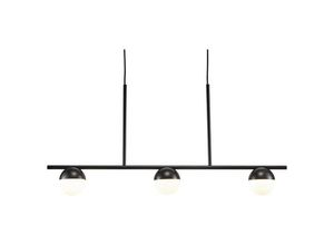 5704924001703 - NORDLUX Contina 3-Spot Pendelleuchte Schwarz Metall G9 dimmbar durch Auswahl eines dimmbaren Leuchtmittels