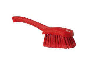 5705020419447 - Vikan Handbürste kurzer Stiel weich gesplisst VE 10 Stk rot 5705020419447 - Vikan Handbürste kurzer Stiel weich gesplisst VE 10 Stk rot