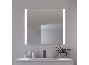 5705387009725 - Badspiegel Vega Quadratisch Badzimmerspiegel mit LED Beleuchtung Lichtspiegel Spiegel Gr B H T 86 cm x 76 cm x 27 cm Spiegelglas silberfarben (silber) Badspiegel Touchpanel für Lichtsteuerung Dimmbar Spiegel Dänisches Design 5705387009725 - Badspiegel Vega Quadratisch Badzimmerspiegel mit LED Beleuchtung Lichtspiegel Spiegel Gr B H T 86 cm x 76 cm x 27 cm Spiegelglas silberfarben (silber) Badspiegel Touchpanel für Lichtsteuerung Dimmbar Spiegel Dänisches Design