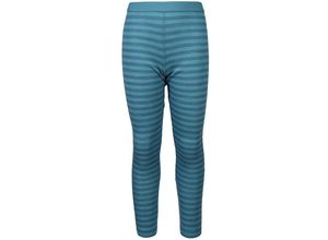 5705492184041 - - Leggings 4046 KIDS aus Wolle in blue stripe Gr116 122