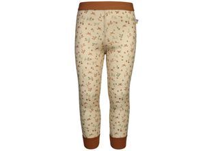 5705492738855 - - Woll-Leggings 70 - FLOWER KIDS in sand Gr146 152