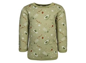 5705492754602 - - Langarmshirt 617 - SATELLITE AOP in sage Gr56 62