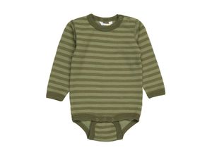 5705492761389 - - Langarm-Body 618 - STRIPE BABY in green Gr50