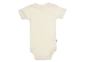 5705492799825 - - Kurzarm-Body SOFT mit Wolle und Seide in off white Gr56 62